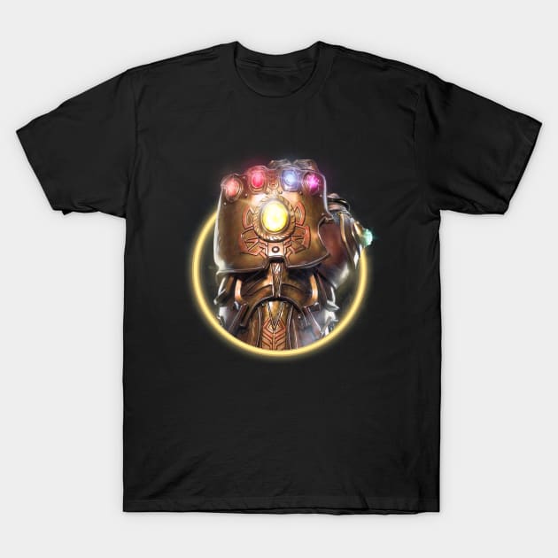 Infinity Gauntlet T-shirt T-Shirt by rahalarts